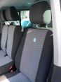 Autopotahy VW Transporter T4,T5,T6,Caravelle (5 míst)-Azalka šedá