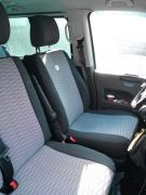 Autopotahy VW Multivan T5,T6 (5 míst)-Azalka šedá