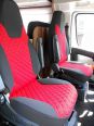 Autopotahy VW Transporter T4,T5,T6 (3 místa)-Bentley red