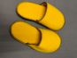 Domácí papuče,pantofle,přezůvky ELA-semiš žlutý